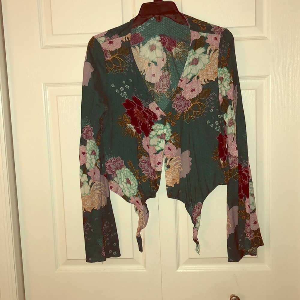 Colorful Patterned Women’s Half Vest/Sweater